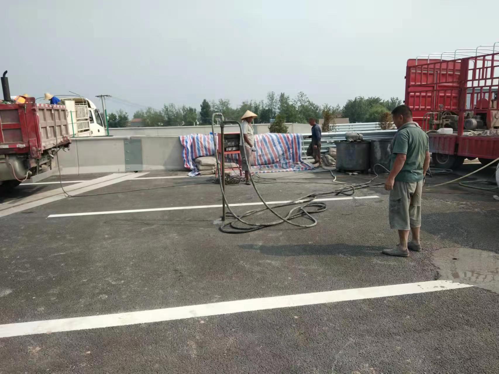 万城镇路基注浆